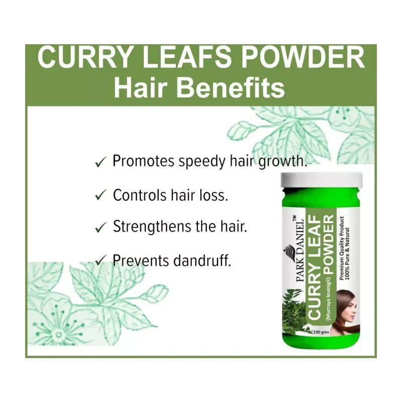 Park Daniel Banana Powder + Curry Leaf Powder (Each 100g) (1Pack)