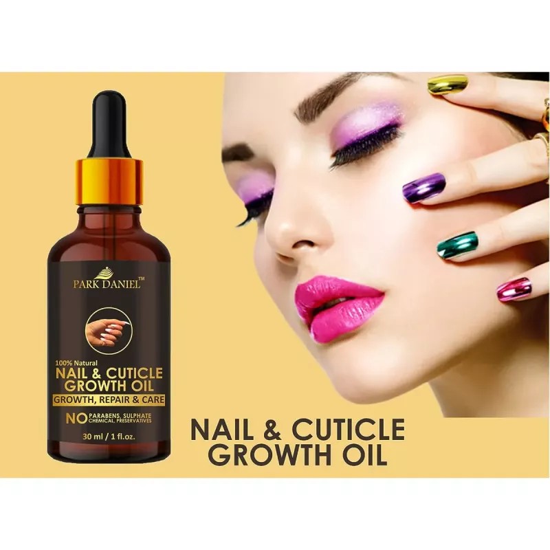 Park Daniel 100% Natural Nail & Cuticle Growth Oil + Kumkumadi Tailam Combo (30ml Each) (1Pack)