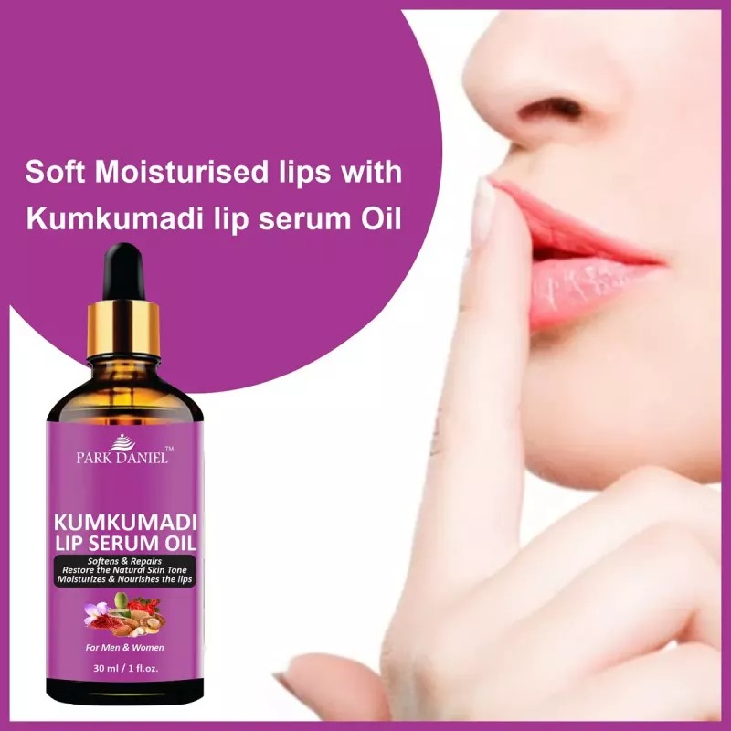Park Daniel Vitamin B3 Facial Serum + Kumkumadi Lip Serum Oil Combo (30ml Each) (1Pack)