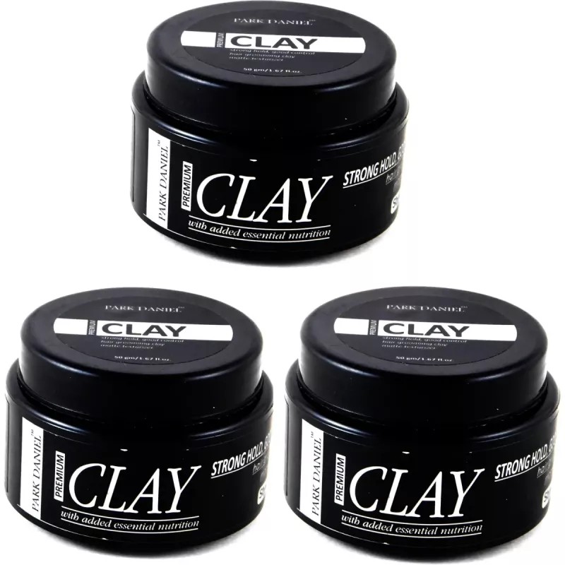 Park Daniel Premium Clay (50g, Pack of 3)