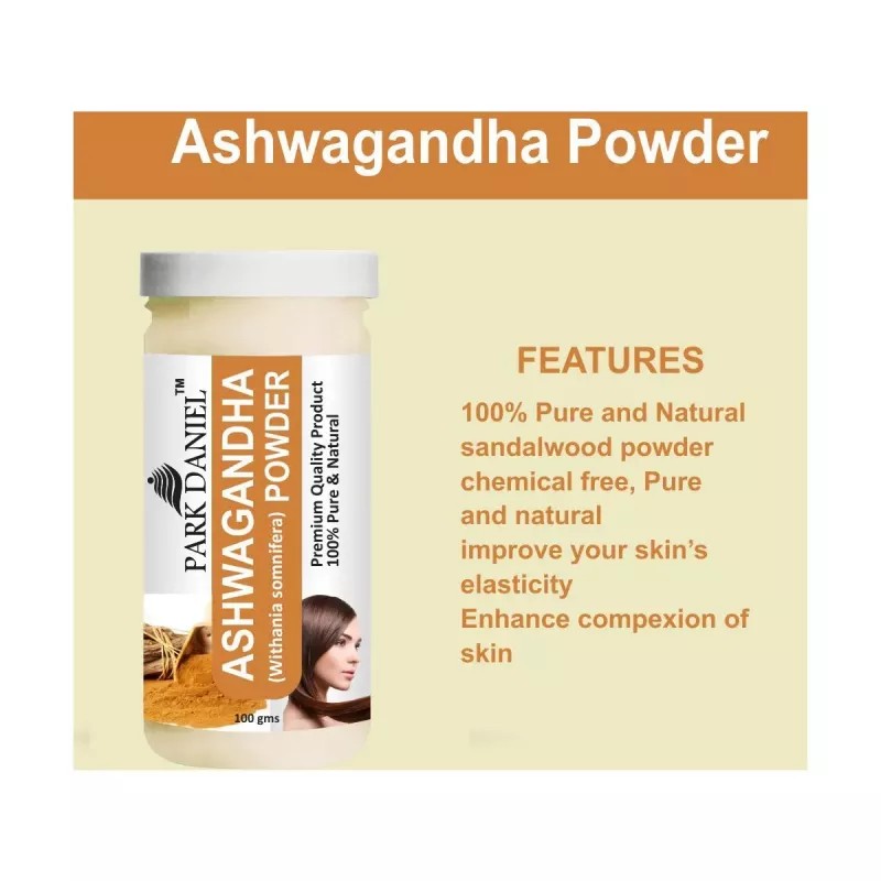 Park Daniel Ashwagandha + Kaunch Beej Powder Combo (100g Each) (1Pack)