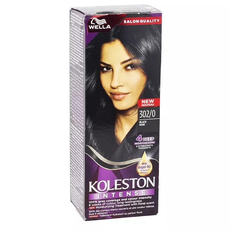 Wella Koleston Black Noir Hair Colour (110ml)
