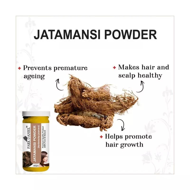 Park Daniel Kaolin Clay Powder + Jatamansi Powder (Each 100g) (1Pack)