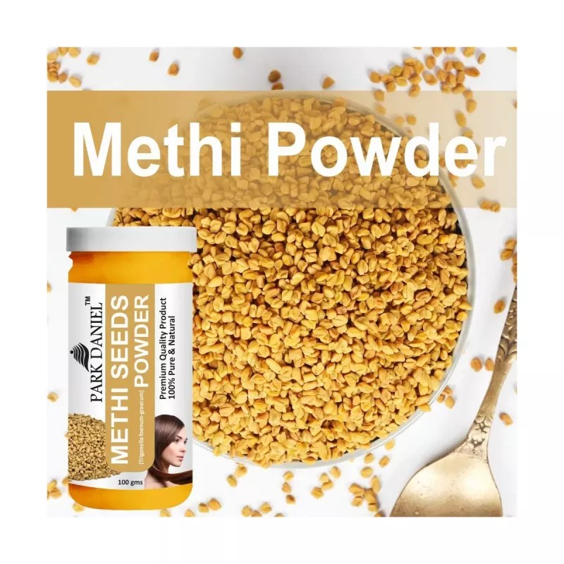 Park Daniel Methi Seeds Powder + Kasturi Haldi (Each 100g) (1Pack)