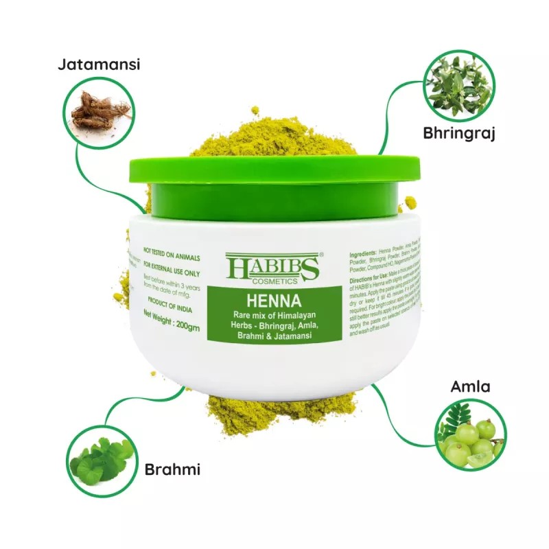 Habibs Henna Mehndi Powder (200g)