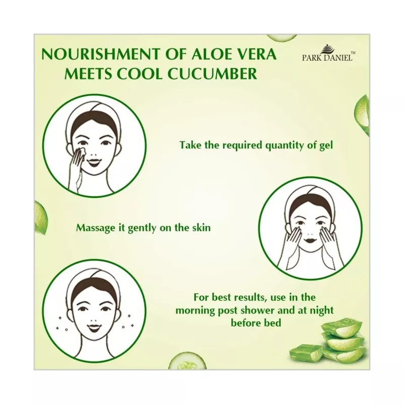Park Daniel Cucumber Aloe Vera Gel (100g)