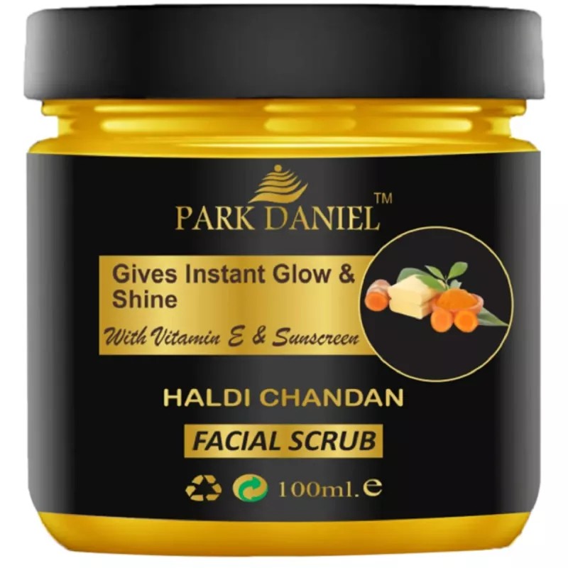 Park Daniel Haldi Chandan Scrub (100ml)