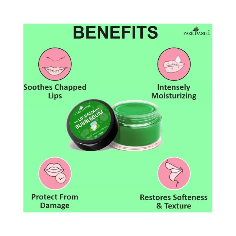 Park Daniel Lip Balm Bubblegum (15g)