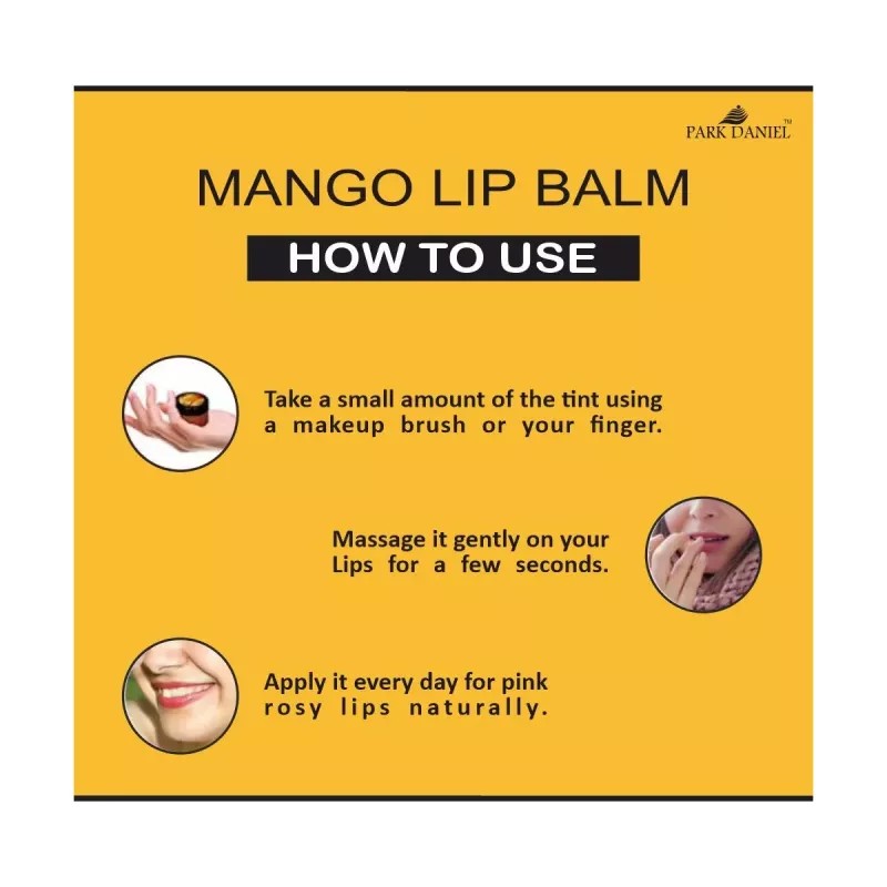 Park Daniel Lip Balm With Mango Extract (15g)