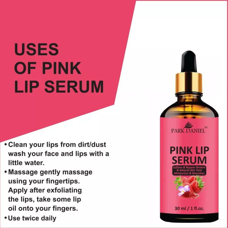 Park Daniel Pink Lip Serum (30ml, Pack of 2)
