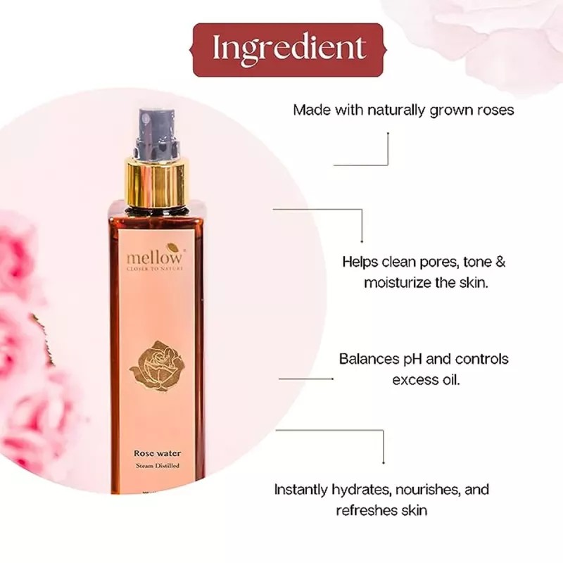 Mellow Rose Water (100ml)