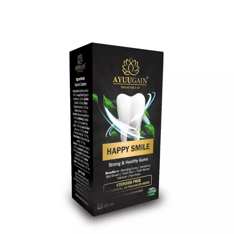 Ayuugain Happy Smile for Strong & Healthy Gums (30ml)