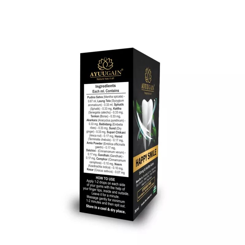 Ayuugain Happy Smile for Strong & Healthy Gums (30ml)