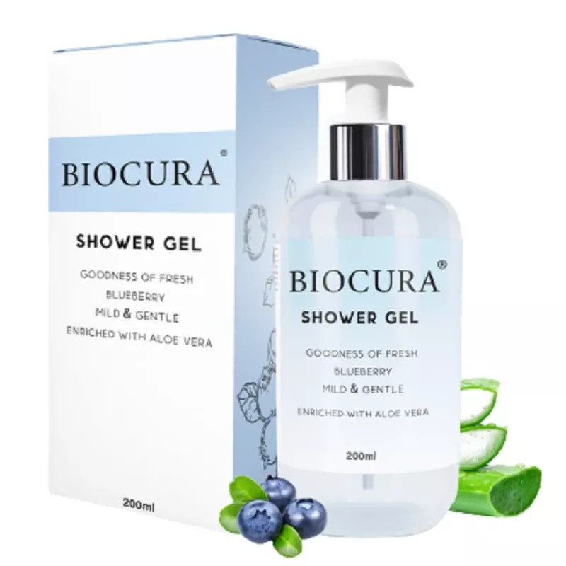 Biocura Shower Gel - Blue Berry (200ml)
