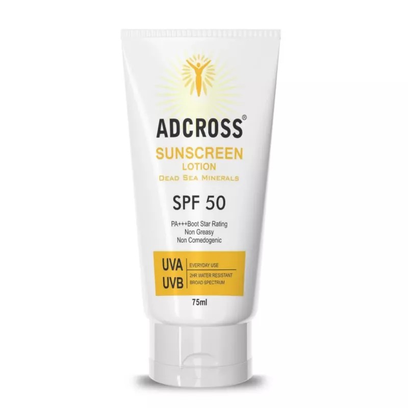 Adonis Healthcare Adcross SPF 50 Sunscreen Lotion (75ml)