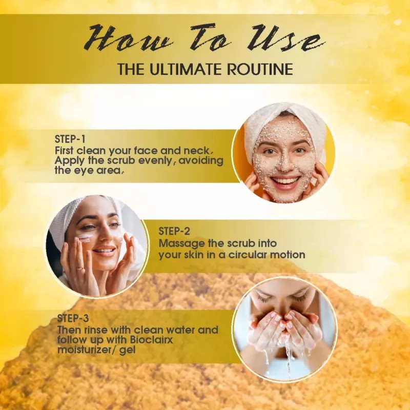 Bioclairx Ubtan Scrub (325g)