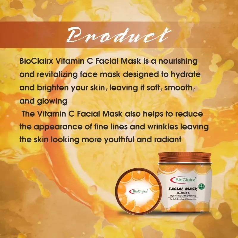 Bioclairx Vitamin C Facial Mask (325g)
