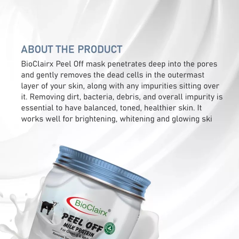 Bioclairx Goat Milk Peel Off Mask (325g)
