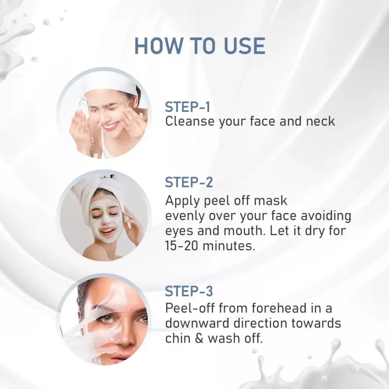 Bioclairx Goat Milk Peel Off Mask (325g)