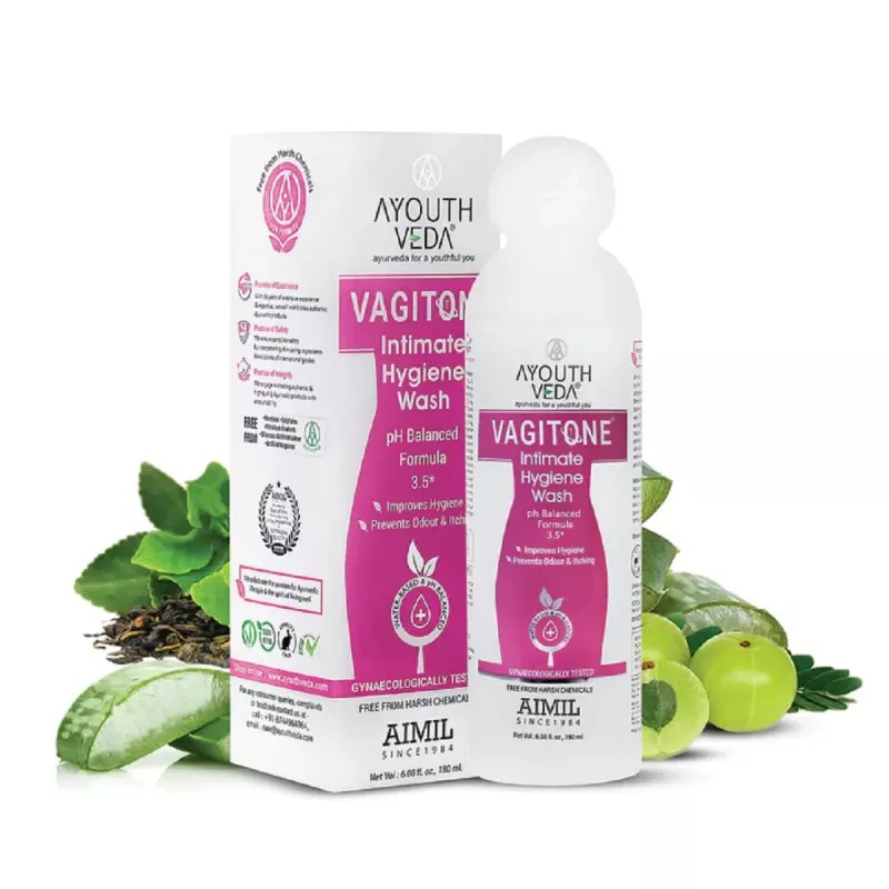 Ayouthveda Vagitone Intimate Hygiene Wash (50ml)