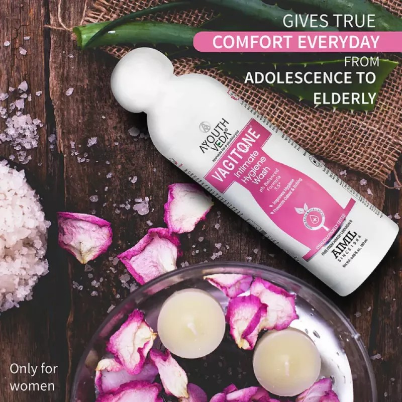 Ayouthveda Vagitone Intimate Hygiene Wash (50ml)