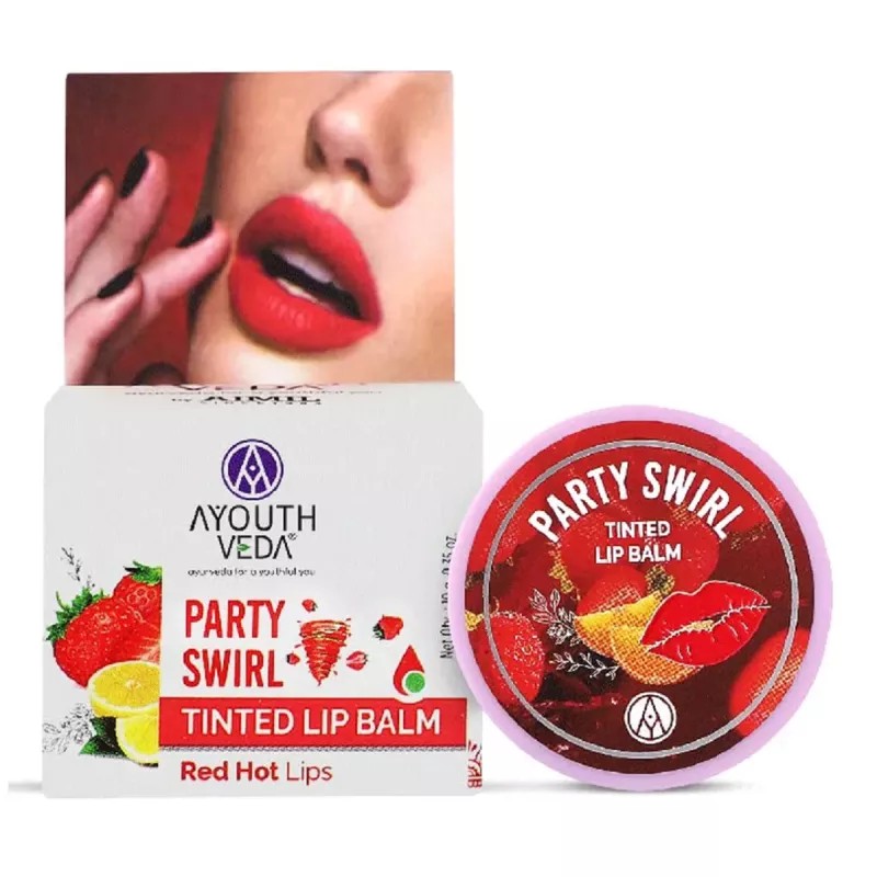 Ayouthveda Party Swirllip Balm Tinted Lip Balm (10g)