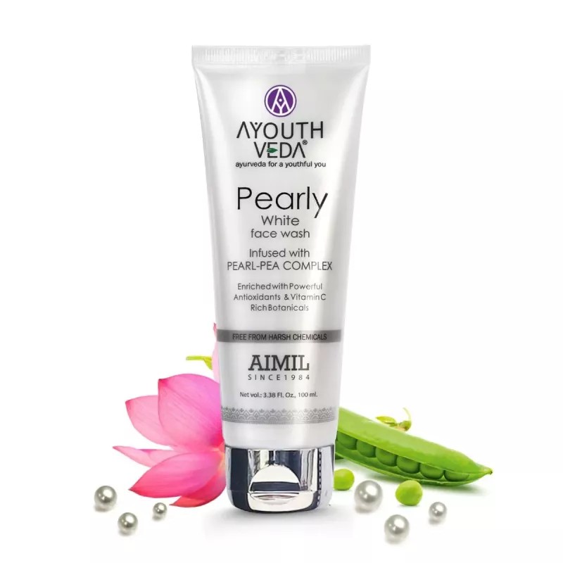 Ayouthveda Pearly White Face Wash (100ml)