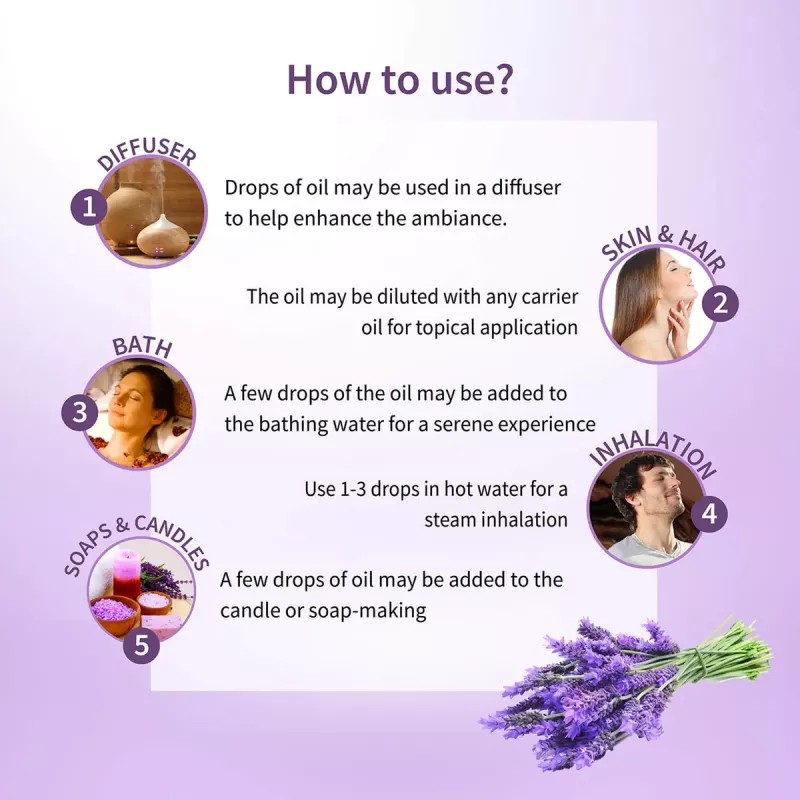 Ayouthveda Essentials Lavender Oil (15ml)