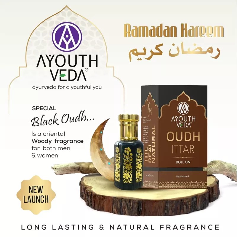 Ayouthveda Oudh Ittar (8ml)