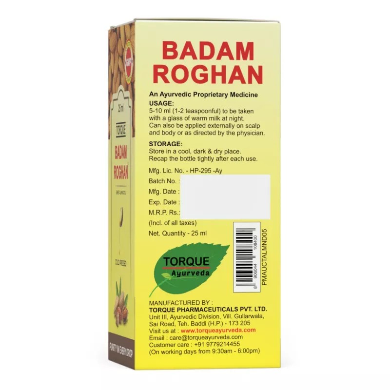 Torque Badam Roghan (25ml, Pack of 2)