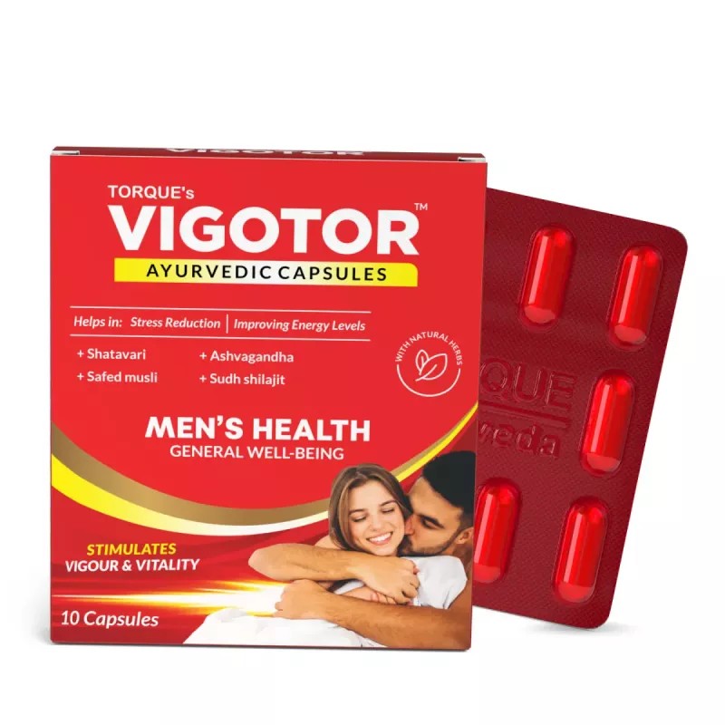 Torque Vigotor Ayurvedic Capsules (10caps)