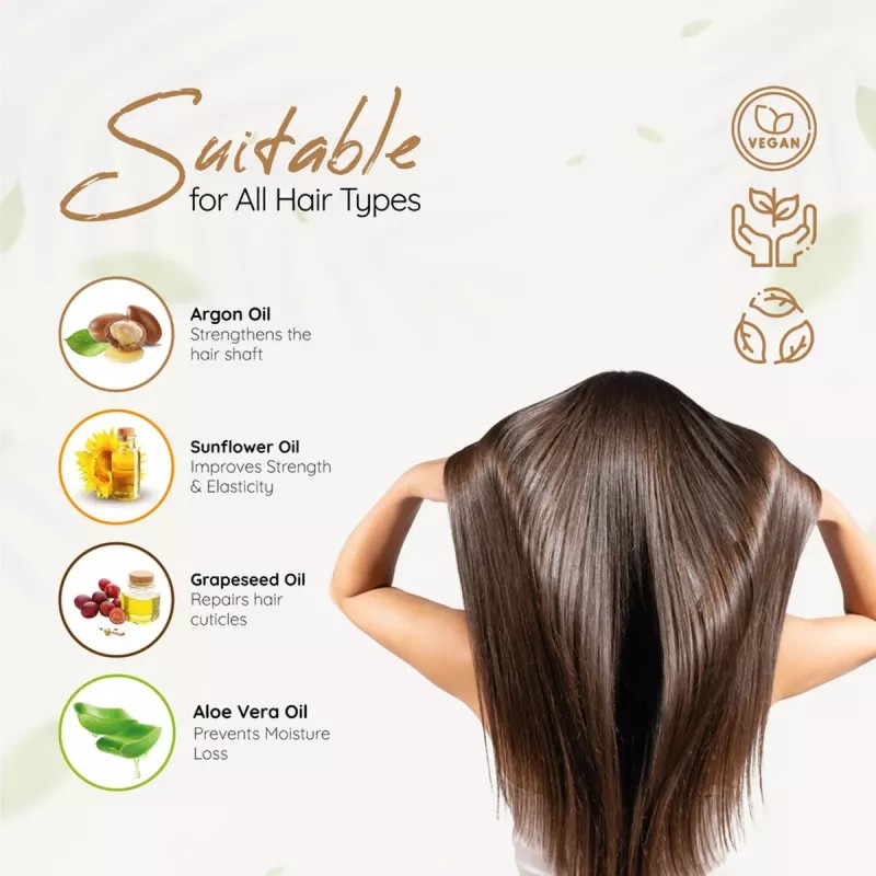 Habibs Sheen Hair Serum (50ml, Pack of 3)