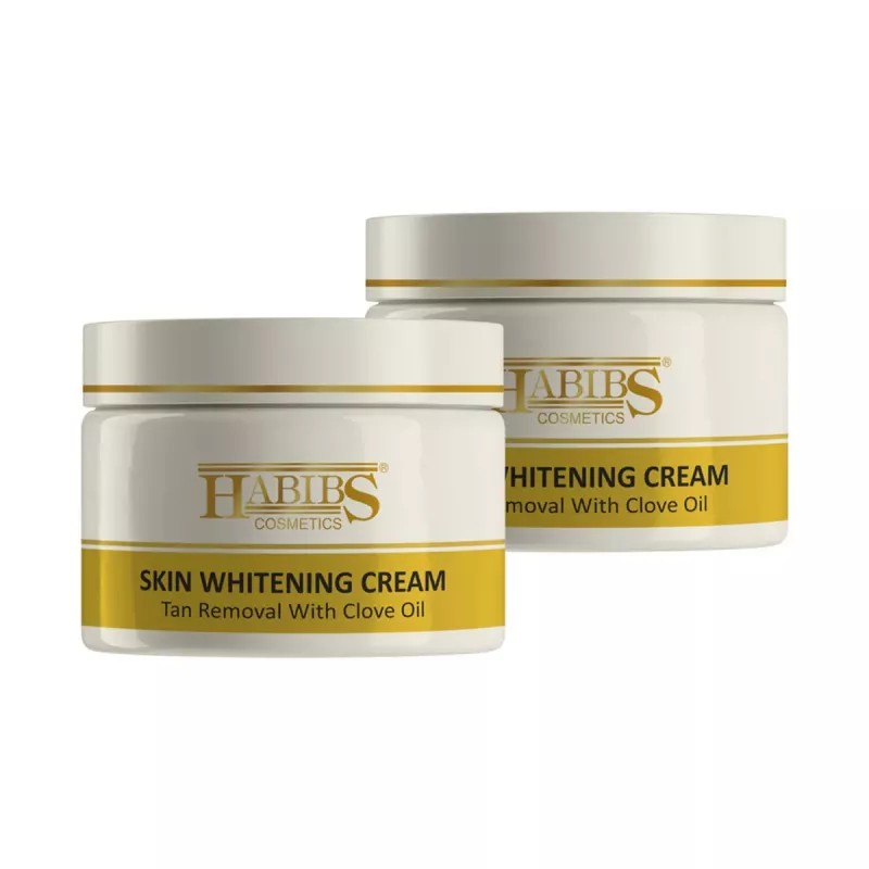 Habibs Skin Whitening D Tan Cream (200g, Pack of 2)
