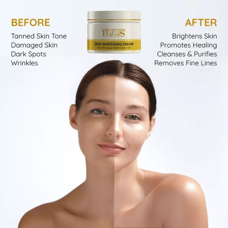 Habibs Skin Whitening D Tan Cream (200g, Pack of 2)