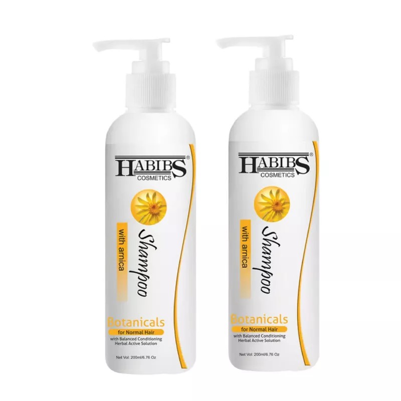Habibs Hair Shampoo With Arnica (200ml, Pack of 2)