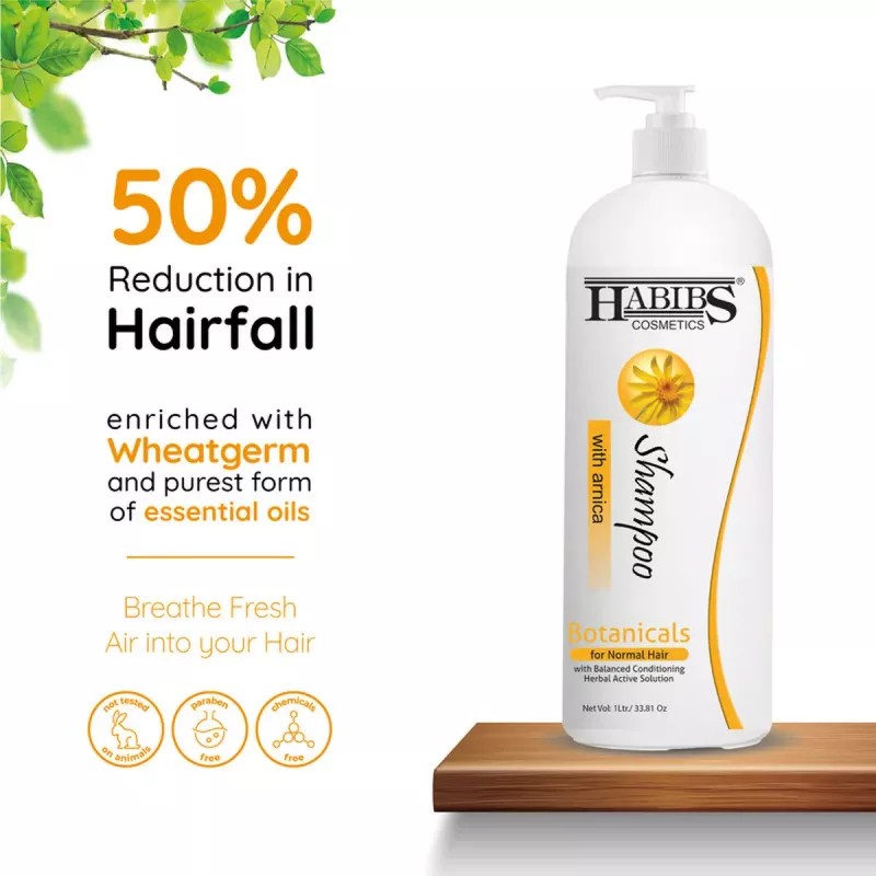 Habibs Hair Shampoo With Arnica (1liter)
