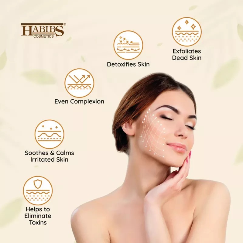 Habibs Ubtan Scrub Face Body Wash (100g)