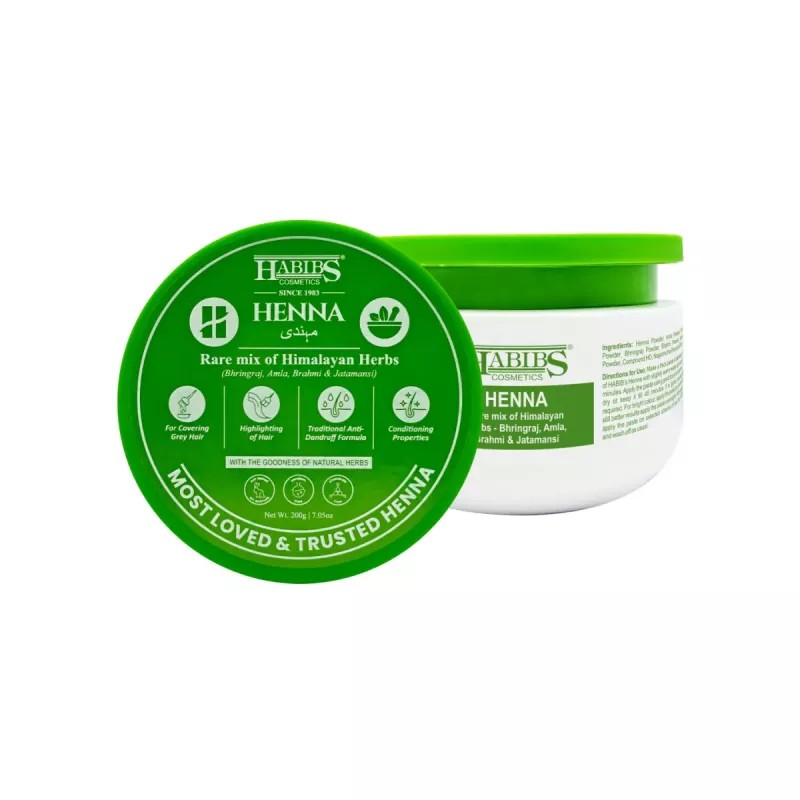 Habibs Henna Mehndi Powder (200g, Pack of 3)