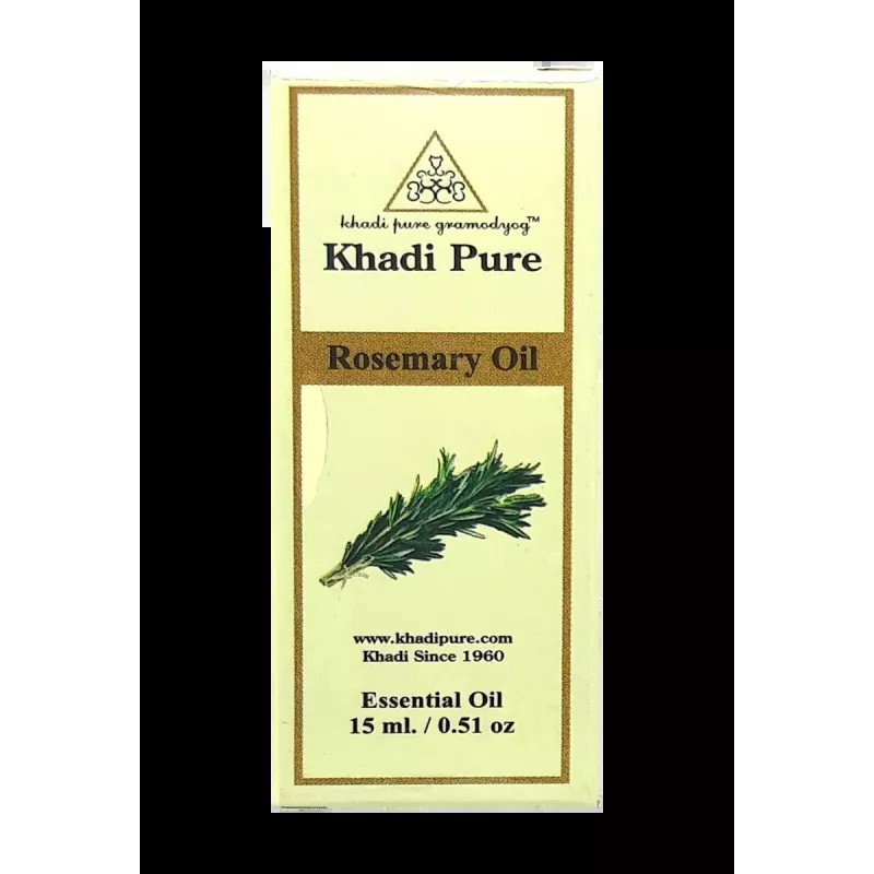 Khadi Pure Herbal Rosemary Essential Oil (15ml)