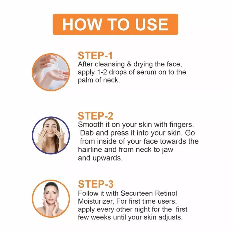 Securteen Retinol Face Serum (30ml)