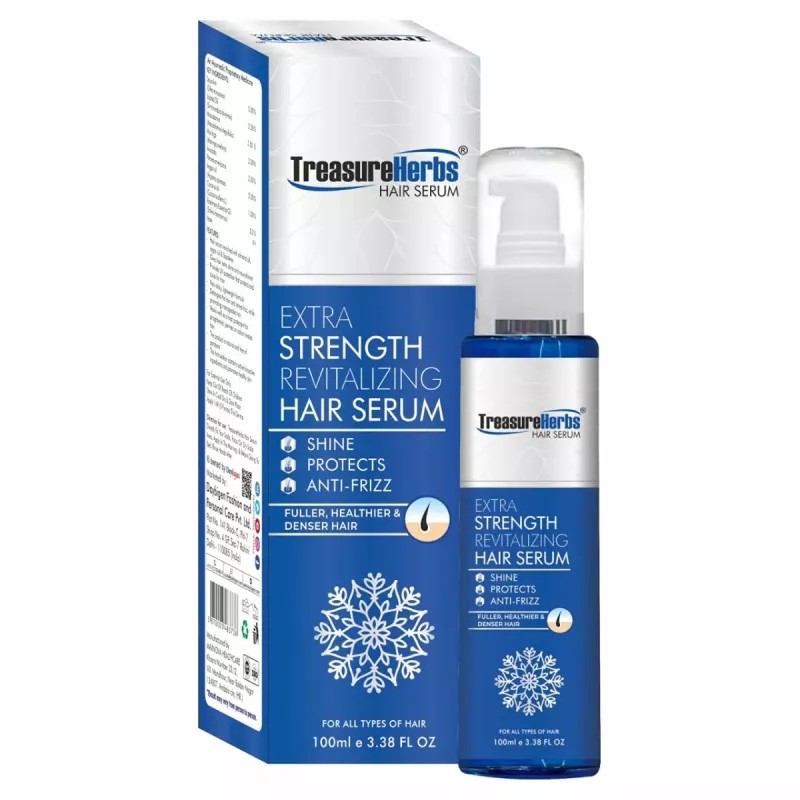 TreasureHerbs Extra Strength Revitalizing Hair Serum (100ml)