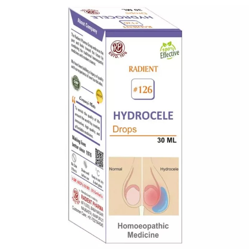 Radient 126 Hydrocele Drops (30ml)