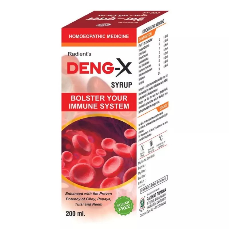 Radient Deng-X Syrup (200ml)