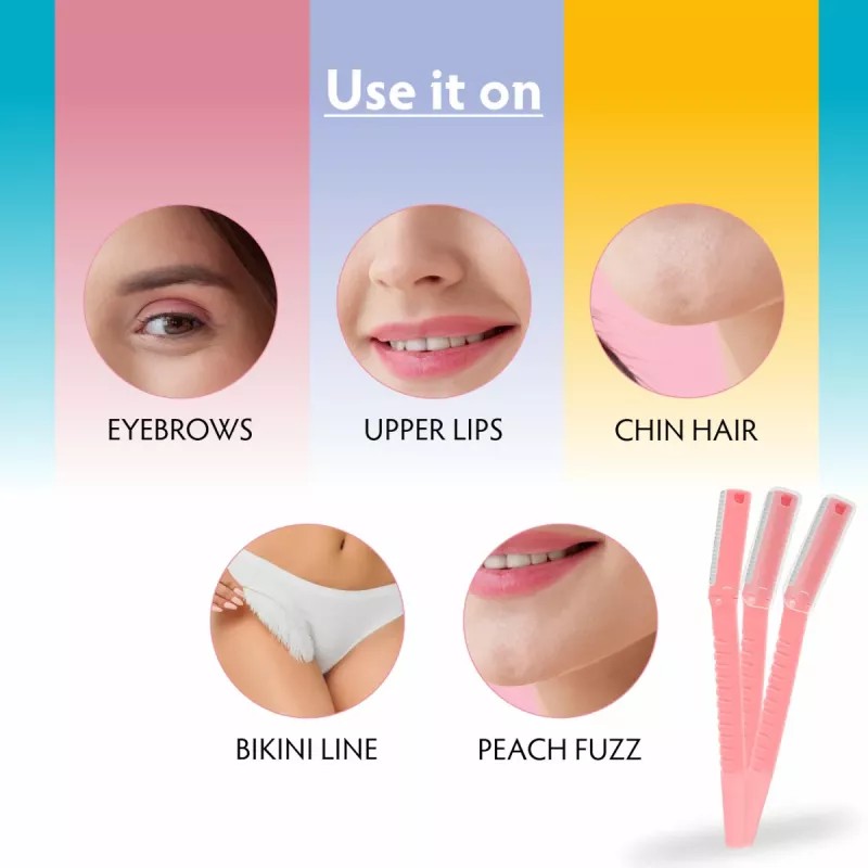 VI-John Feather Touch Multi Purpose Women Razor (3Set)