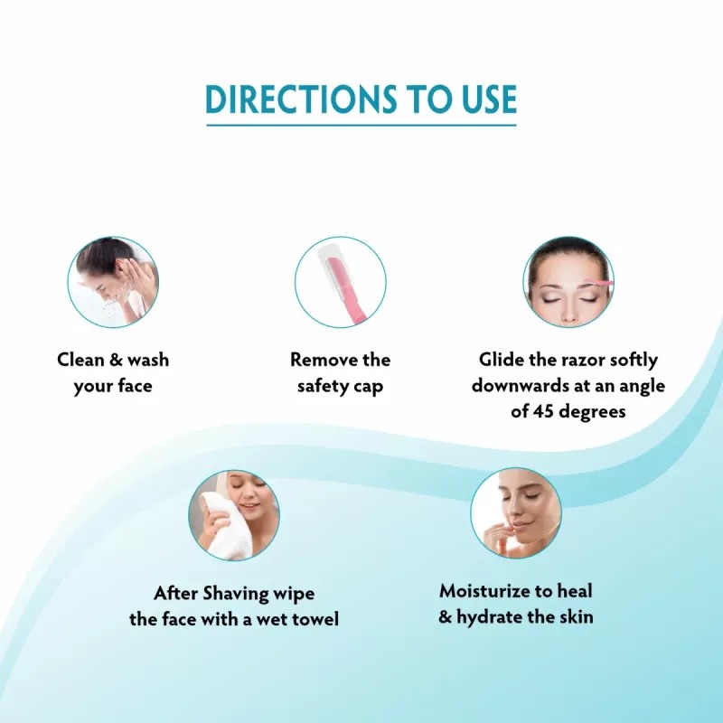 VI-John Feather Touch Multi Purpose Women Razor (3Set)