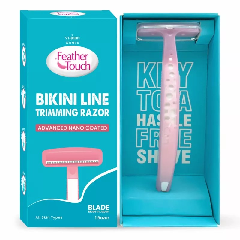VI-John Feather Touch Bikini Line Trimming Razor (1pcs)