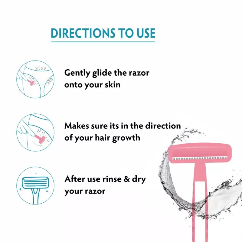 VI-John Feather Touch Bikini Line Trimming Razor (1pcs)