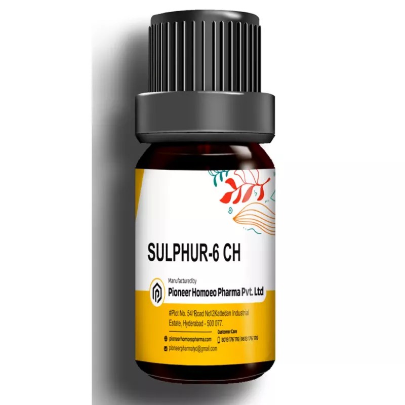Pioneer Sulphur (Multidose) 6 CH (150Pills)
