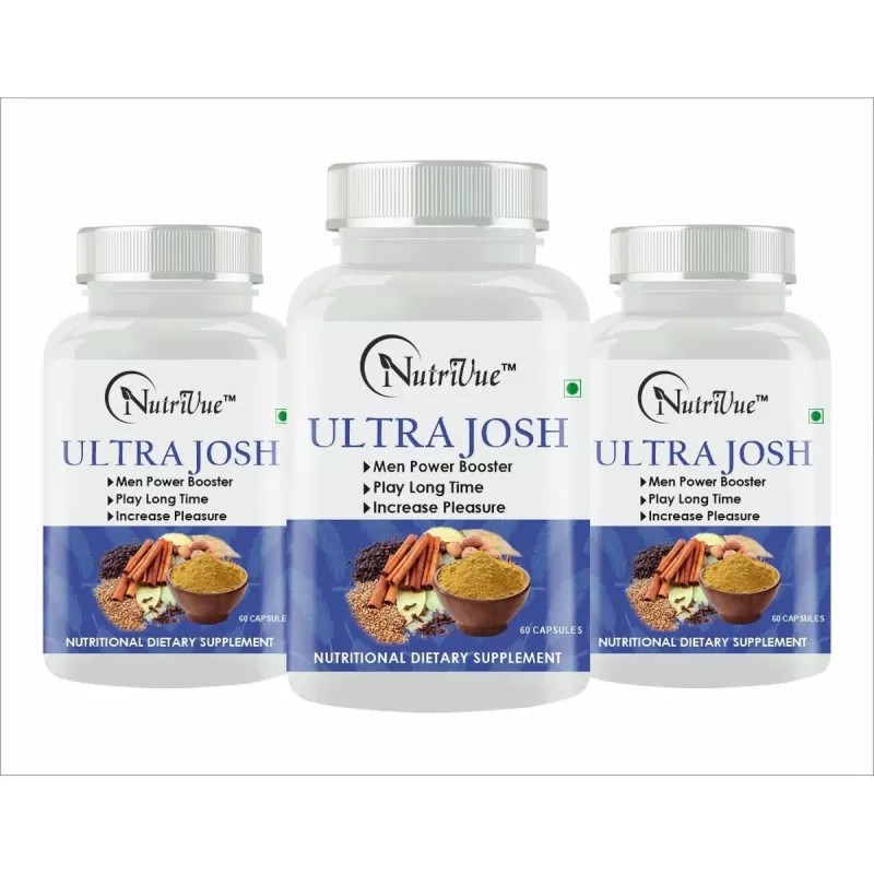 Nutrivue Ultra Josh (60caps, Pack of 3)