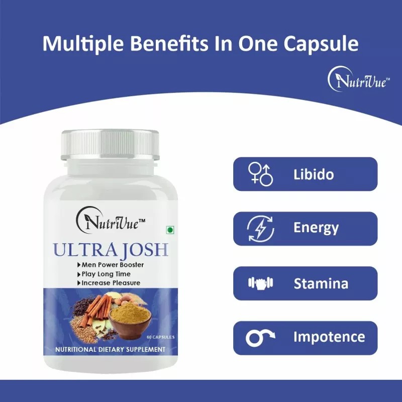 Nutrivue Ultra Josh (60caps, Pack of 3)